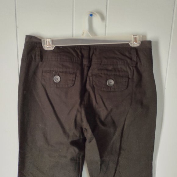 Smart Set Black Linen Blend Pants - Picture 5 of 7
